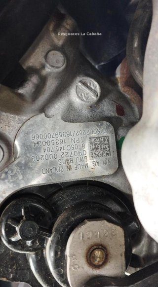 Motor completo dlaa seat leon (kl1) cabap22606990