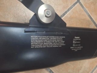 Escape Akrapovic BMW F800/900/850/750 GS