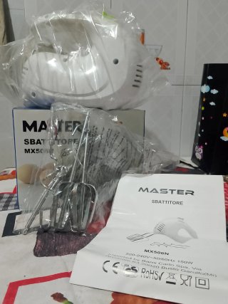 Sbattitore elettrico Master 150Watt Pari al nuovo