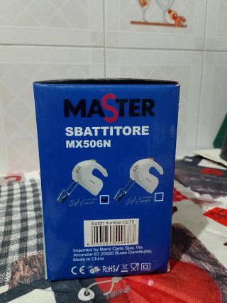 Sbattitore elettrico Master 150Watt Pari al nuovo