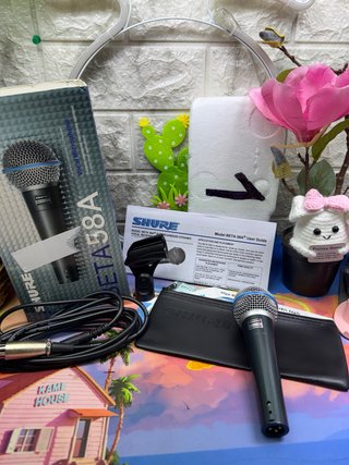 Shure BETA58A Micrófono Vocal Dinámico