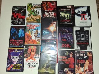 Lote 15 Películas DVD Terror y Culto