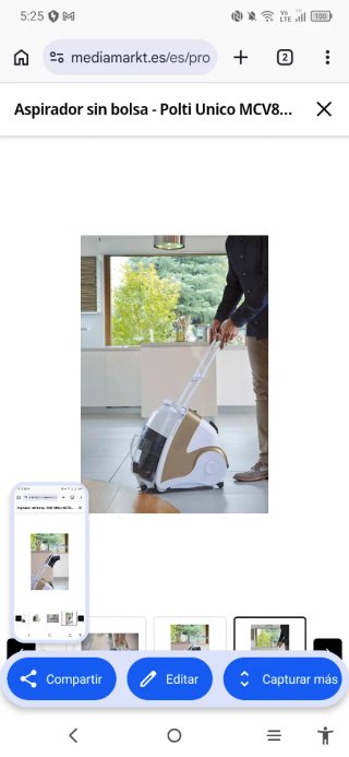 Aspirador Polti Unico MCV85 Total de agua con acce