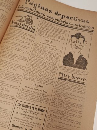 Periódico Histórico ABC 1933 - Huelga Barcelona -