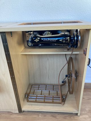 Máquina de coser Singer antigua