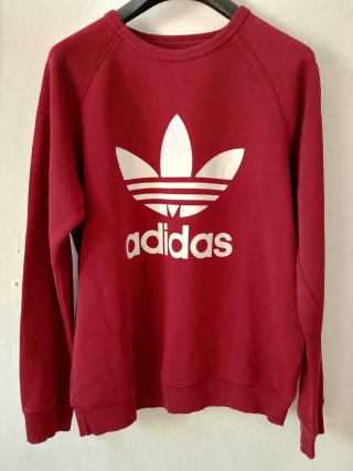 Felpa Adidas Bordeaux Tg. M