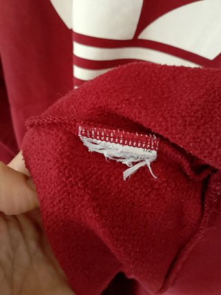 Felpa Adidas Bordeaux Tg. M