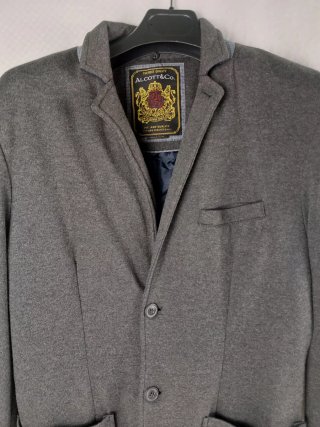 Giacca Blazer Grigia ALCOT  Interno Trapuntato M