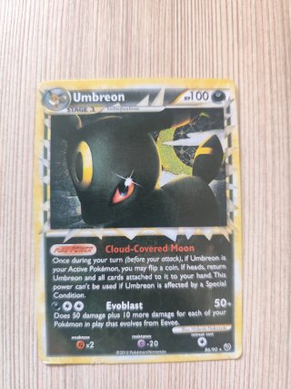 Carta Pokémon Umbreon HP100