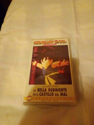 2 Películas VHS Dragon Ball (Español)