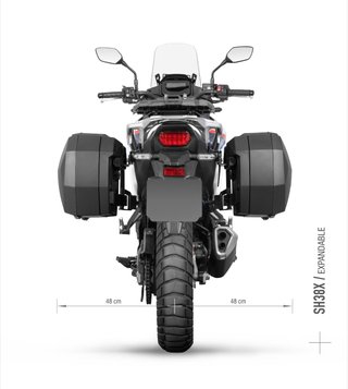 Maletas y soportes Honda - Shad Sh Terra TR baul