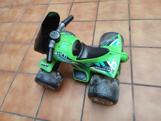 Quad Moto Eléctrica Infantil.