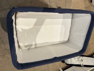 Minicuna Miny Bonjourbébé azul