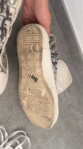 Zapatillas Dior B23 Transparentes