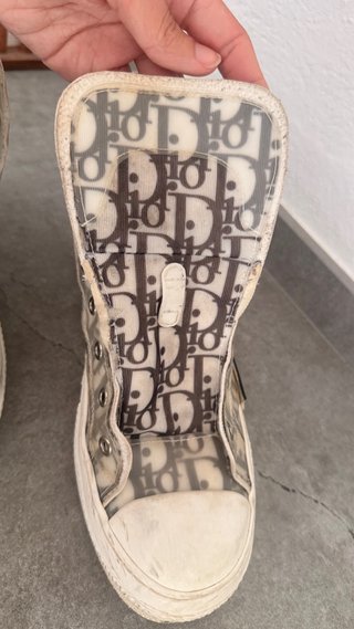 Zapatillas Dior B23 Transparentes