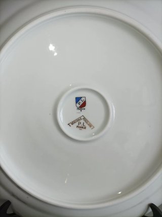 Platos Limoges Porcelana Florales