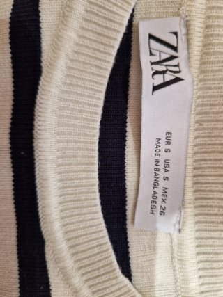 Jersey Zara rayas marineras