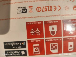 Router portátil Vodafone Mobile Wi-Fi R216 4G nuev