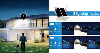 LIFEMOI Repetidor WiFi Solar 30W 300m 30000mAh Luz