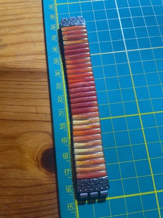Correa Swatch Flexiflex Naranja y Amarillo