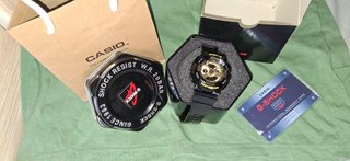 Reloj Casio Baby-G Negro y Dorado