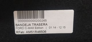 BANDEJA TRASERA FORD C-MAX Edition