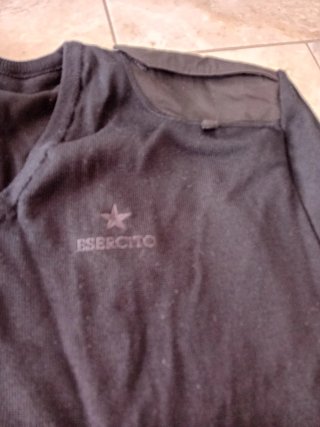 Maglione Esercito Italiano Nero
