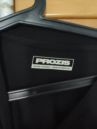 Camiseta Negra Prozis talla XL