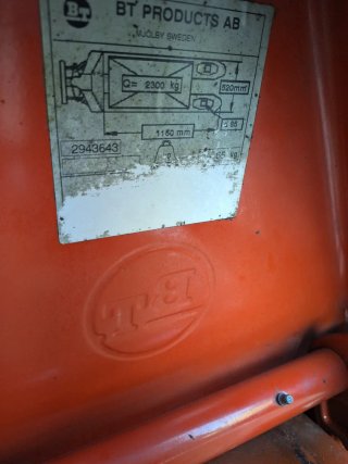 Traspaleta BT 2300kg