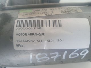 MOTOR ARRANQUE SEAT IBIZA (6L1) Cool