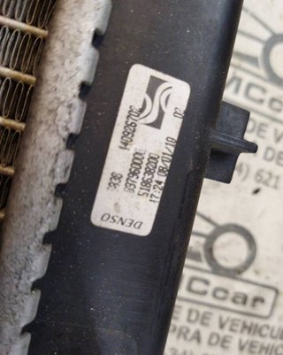 897960000 radiador agua fiat grande 1.3 16v 134034
