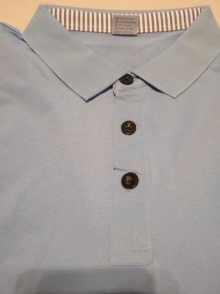 Polo azul claro nuevo Talla M