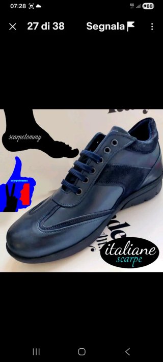 Scarpe uomo pelle classiche sportive 42 43 44 45
