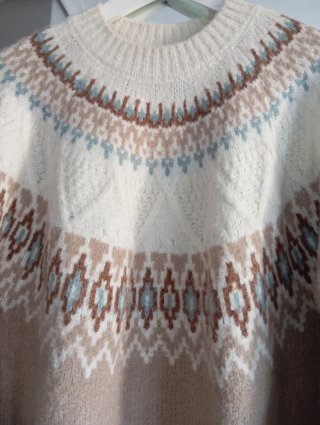 Jersey punto multicolor Fair Isle