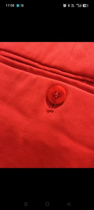 Pantaloni Rossi Alexander McQueen Taglia 40