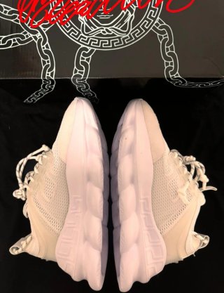 Scarpe da ginnastica Versace bianche