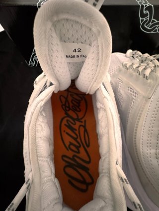Scarpe da ginnastica Versace bianche