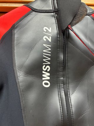 Traje Neopreno Nabaiji Mujer Negro/Rojo