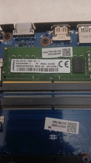 Módulo Memoria RAM Kingston 8GB DDR4