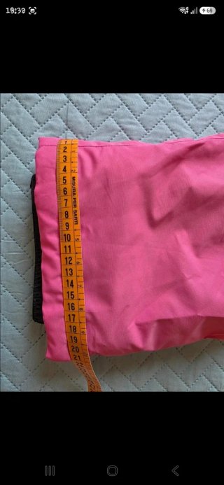 Tuta sci bambina rosa fantasia