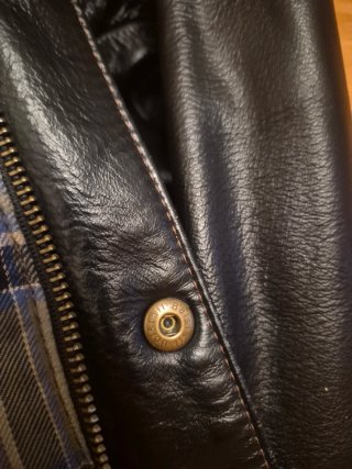 Chaqueta Cuero Belstaff XL Negra