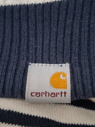 Jersey Carhartt rayas azul marino  blanco Talla XS