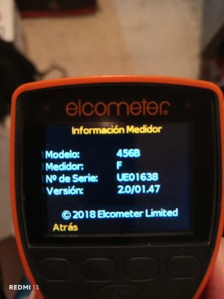 Medidor espesor Elcometer 456B