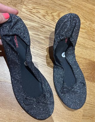 Zapatos planos Nopec brillantes talla 37-39