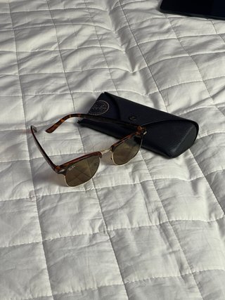 Gafas de sol Ray-Ban Clubmaster Marrón/Dorado