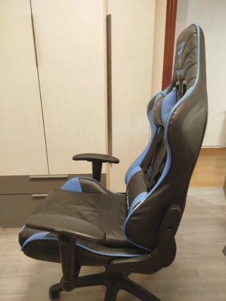 Silla Gaming Tempest Negra y Azul