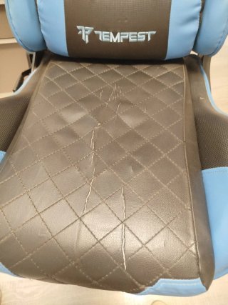Silla Gaming Tempest Negra y Azul