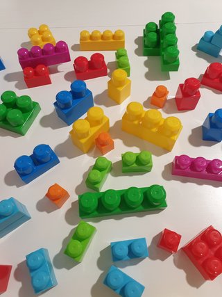 Juego infantil  Construcción Megablocks 180 Piezas