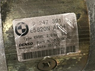 Motor arranque BMW 2247391
