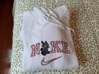 Sudadera  Blanca con Dibujo